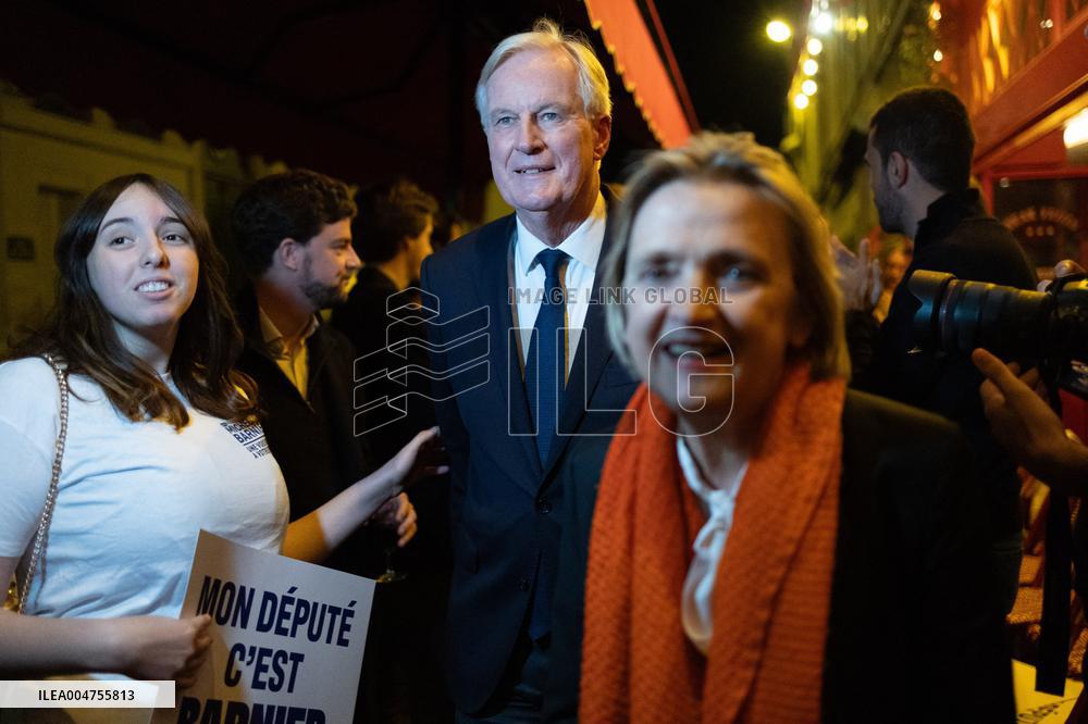 Michel Barnier wins the legislative by-election in the 2nd constituency of Paris