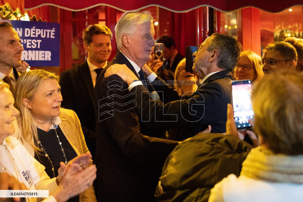 Michel Barnier wins the legislative by-election in the 2nd constituency of Paris