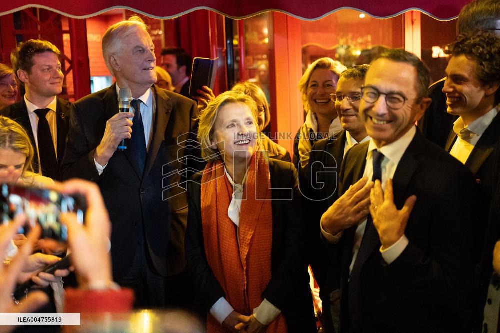 Michel Barnier wins the legislative by-election in the 2nd constituency of Paris