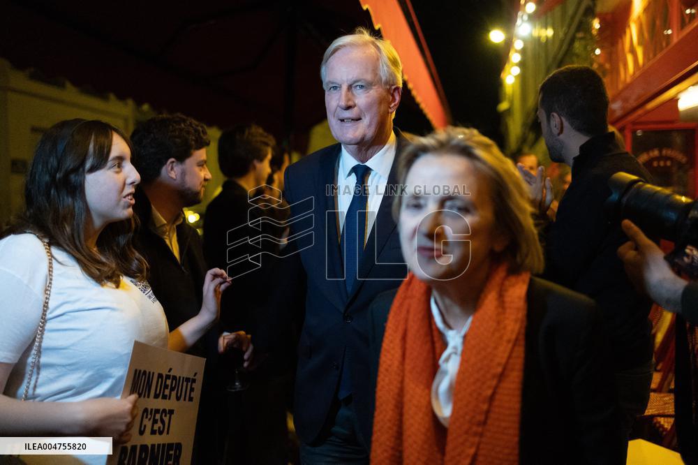 Michel Barnier wins the legislative by-election in the 2nd constituency of Paris