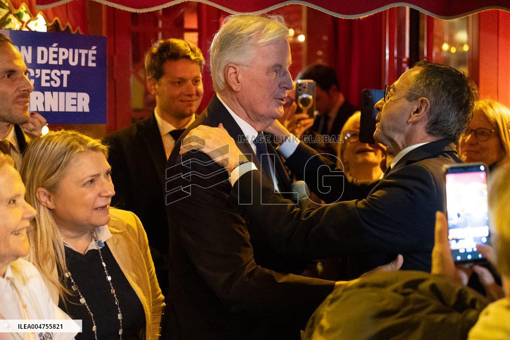 Michel Barnier wins the legislative by-election in the 2nd constituency of Paris