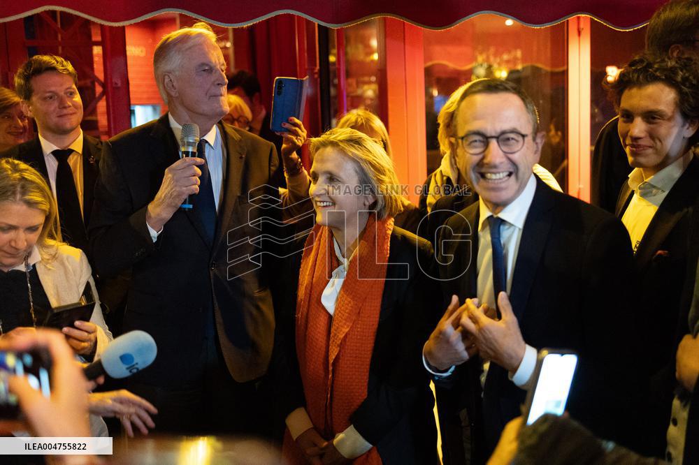 Michel Barnier wins the legislative by-election in the 2nd constituency of Paris