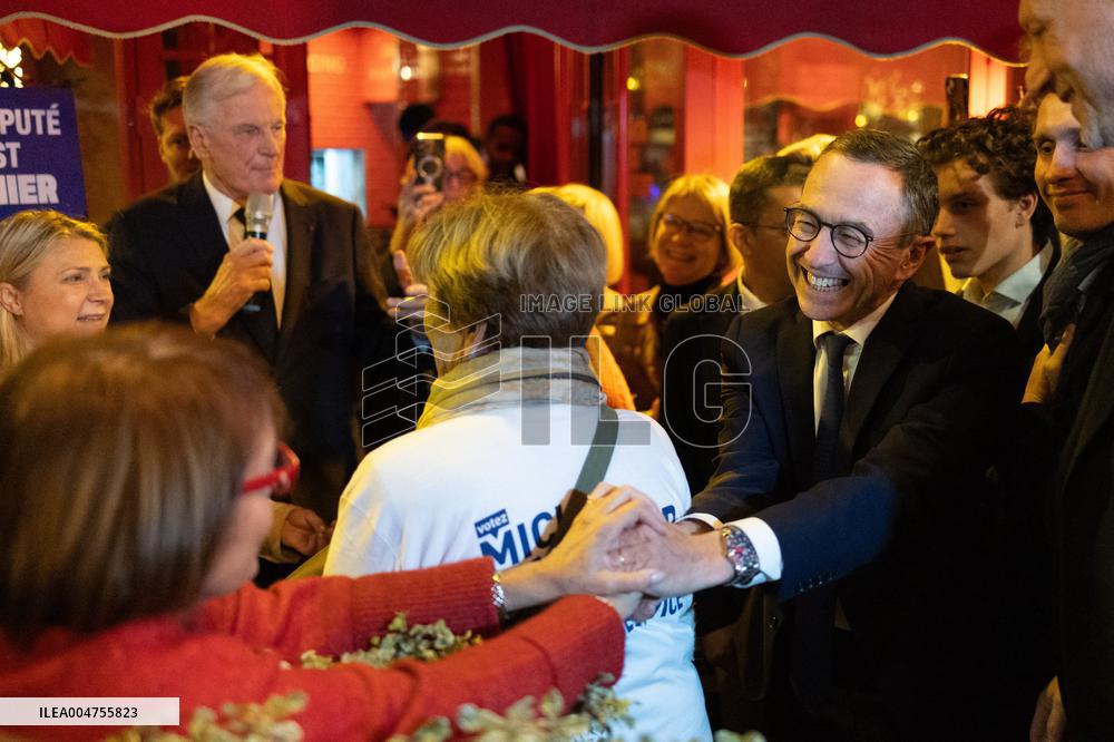 Michel Barnier wins the legislative by-election in the 2nd constituency of Paris