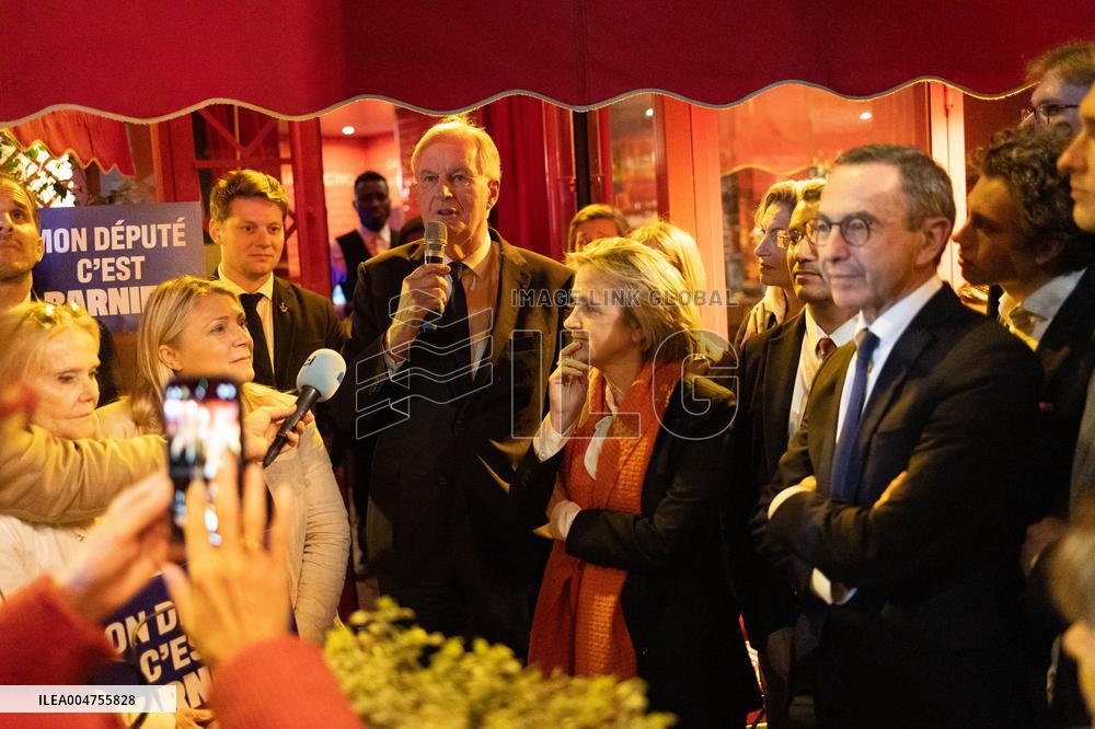 Michel Barnier wins the legislative by-election in the 2nd constituency of Paris