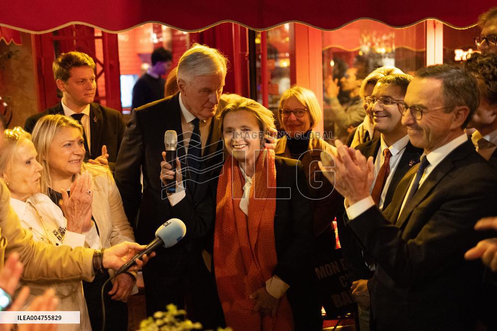Michel Barnier wins the legislative by-election in the 2nd constituency of Paris