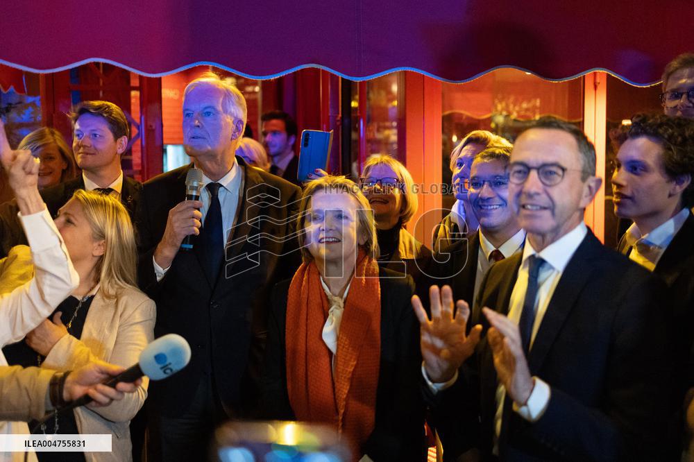 Michel Barnier wins the legislative by-election in the 2nd constituency of Paris