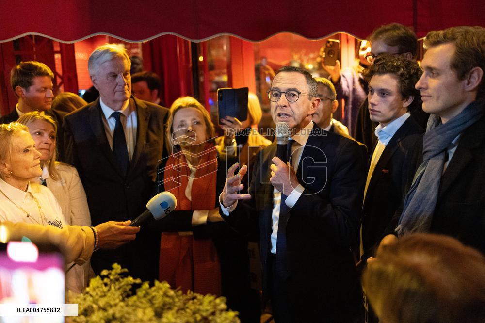 Michel Barnier wins the legislative by-election in the 2nd constituency of Paris