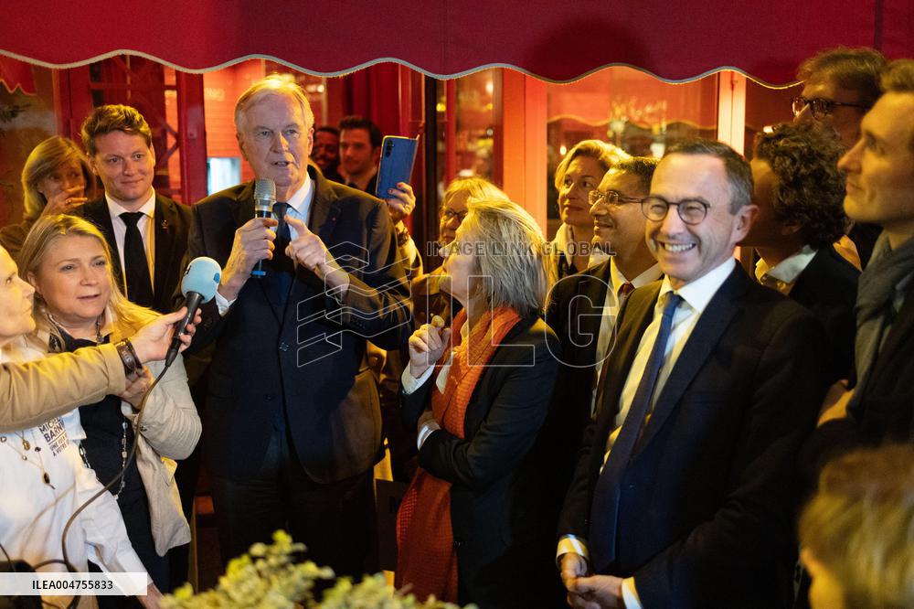 Michel Barnier wins the legislative by-election in the 2nd constituency of Paris