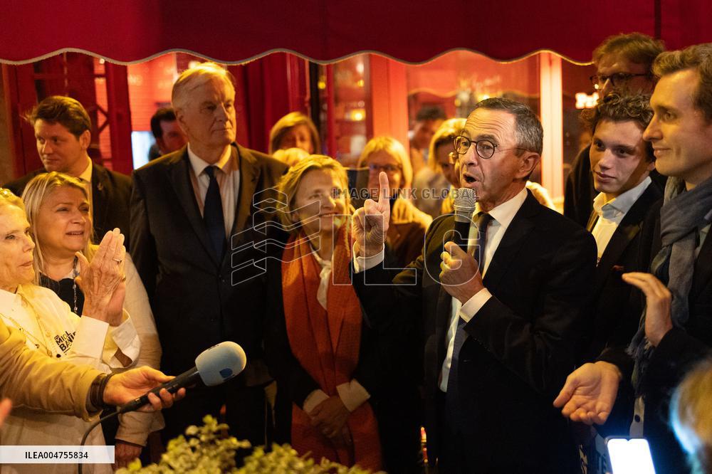 Michel Barnier wins the legislative by-election in the 2nd constituency of Paris