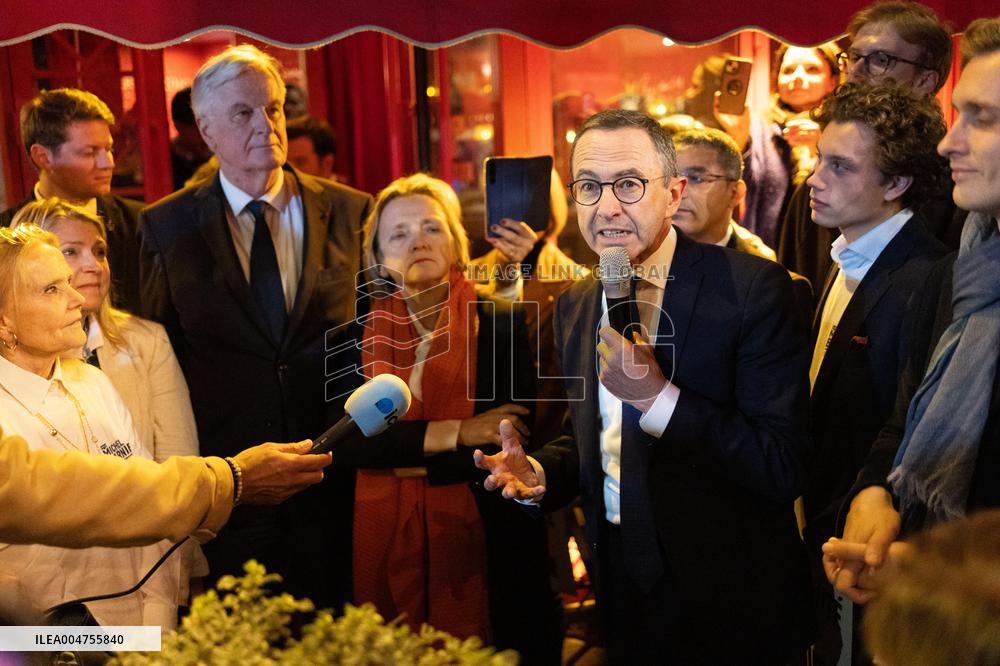 Michel Barnier wins the legislative by-election in the 2nd constituency of Paris