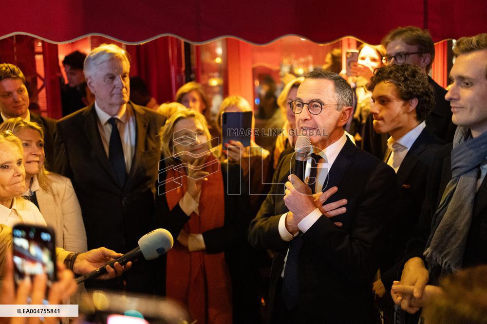 Michel Barnier wins the legislative by-election in the 2nd constituency of Paris