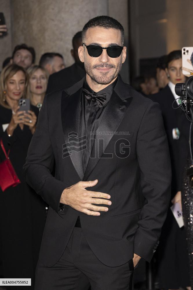 MFW Giorgio Armani arrivals MP