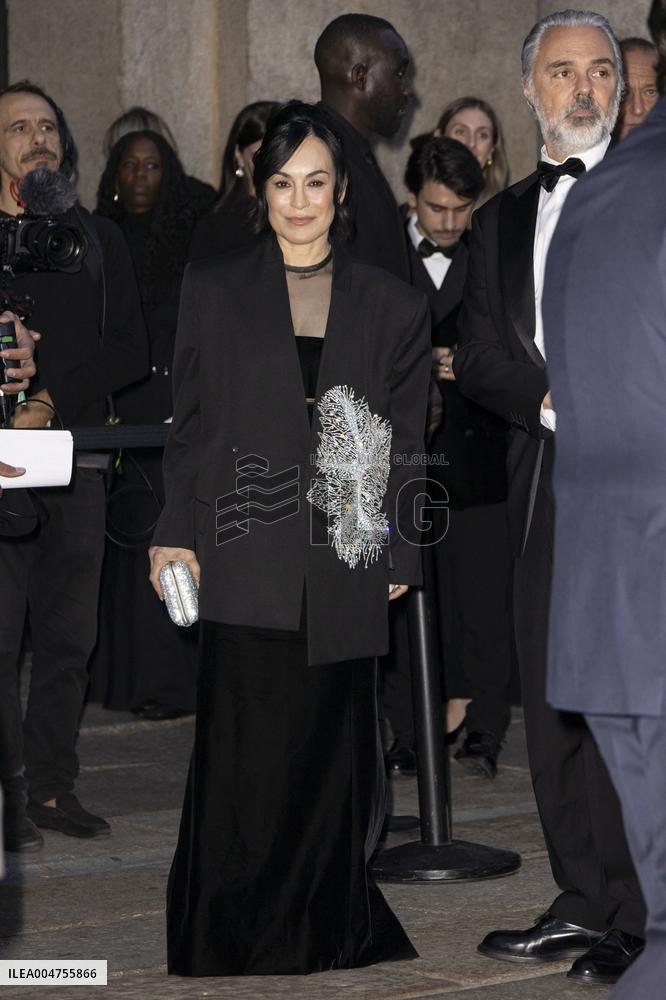 MFW Giorgio Armani arrivals MP