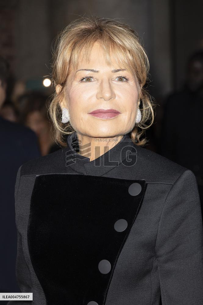 MFW Giorgio Armani arrivals MP