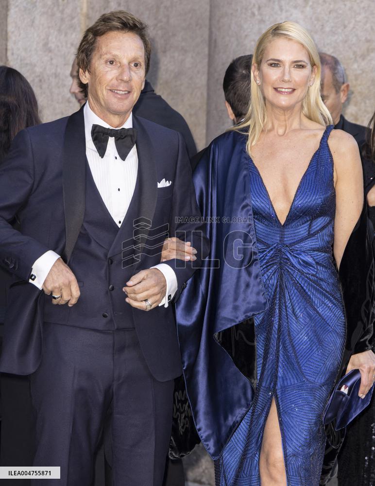 MFW Giorgio Armani arrivals MP