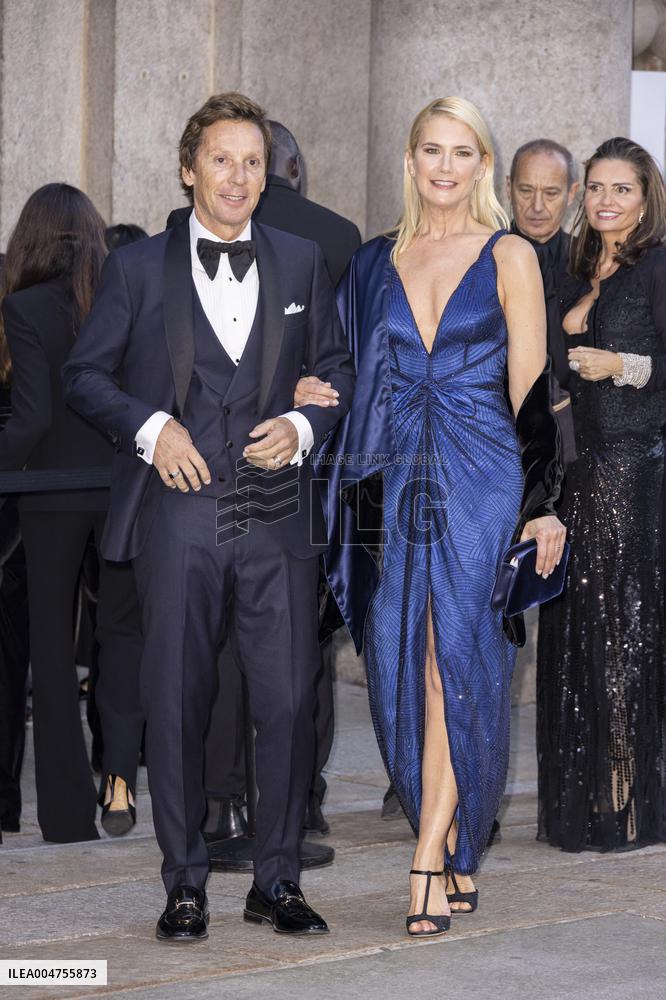 MFW Giorgio Armani arrivals MP