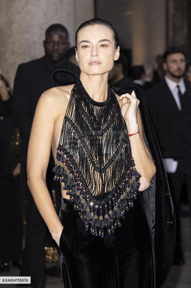 MFW Giorgio Armani arrivals MP