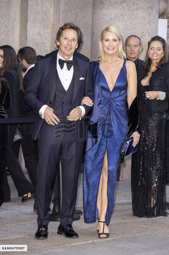 MFW Giorgio Armani arrivals MP