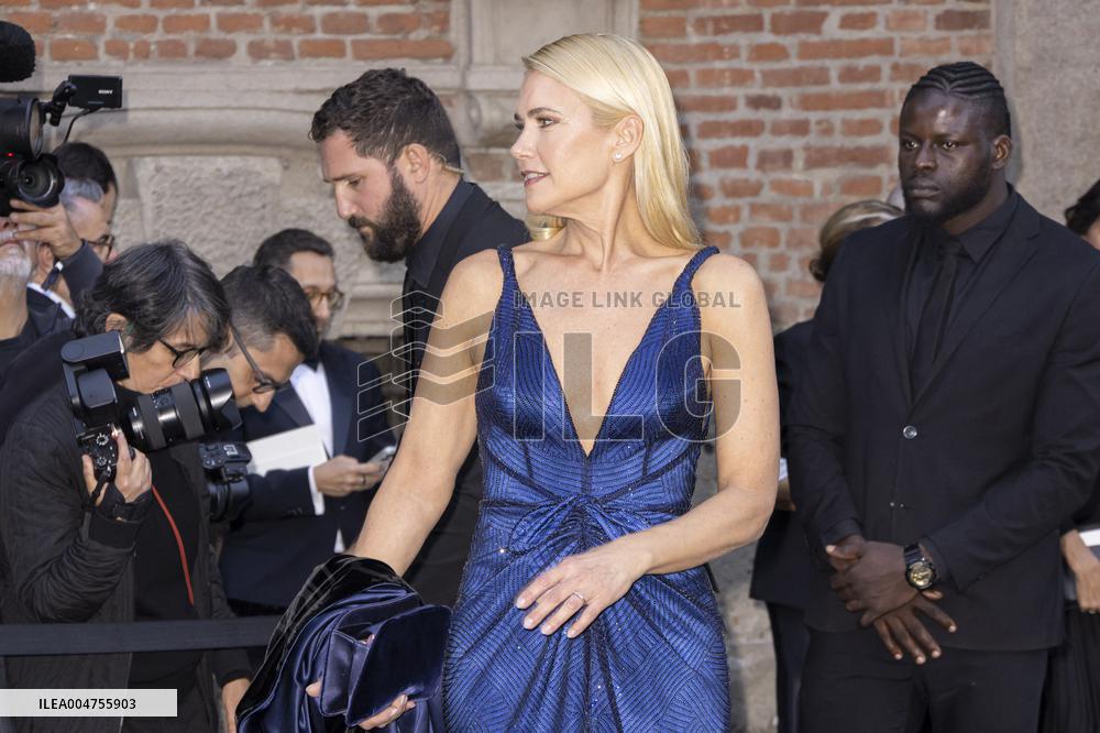 MFW Giorgio Armani arrivals MP