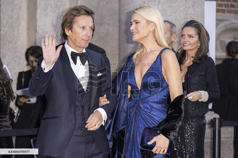 MFW Giorgio Armani arrivals MP