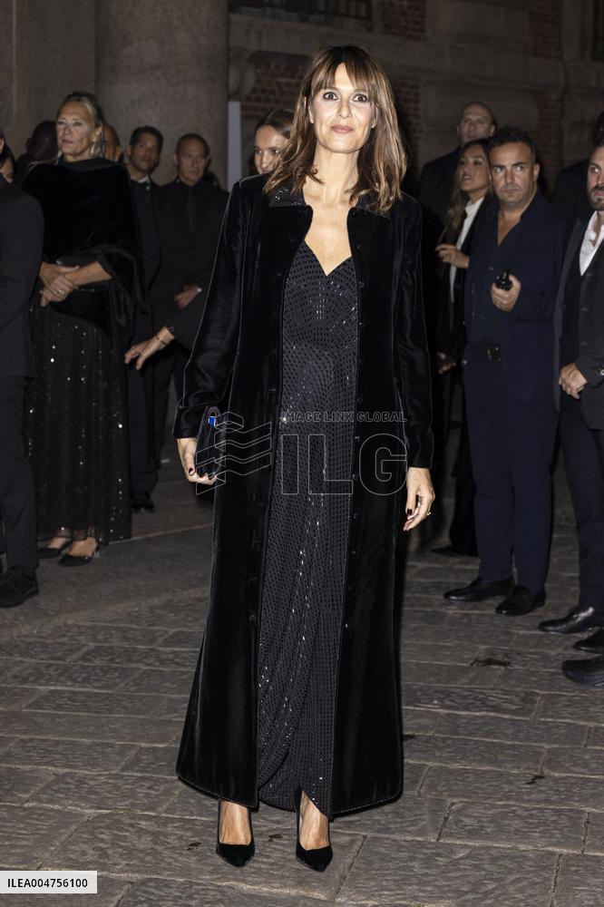 MFW Giorgio Armani arrivals MP