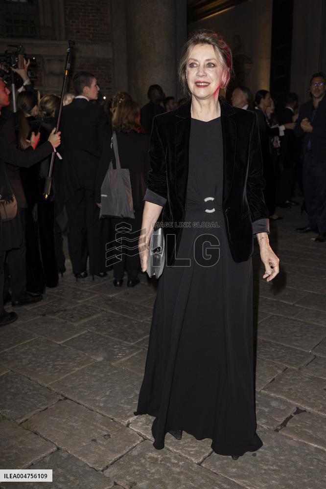 MFW Giorgio Armani arrivals MP