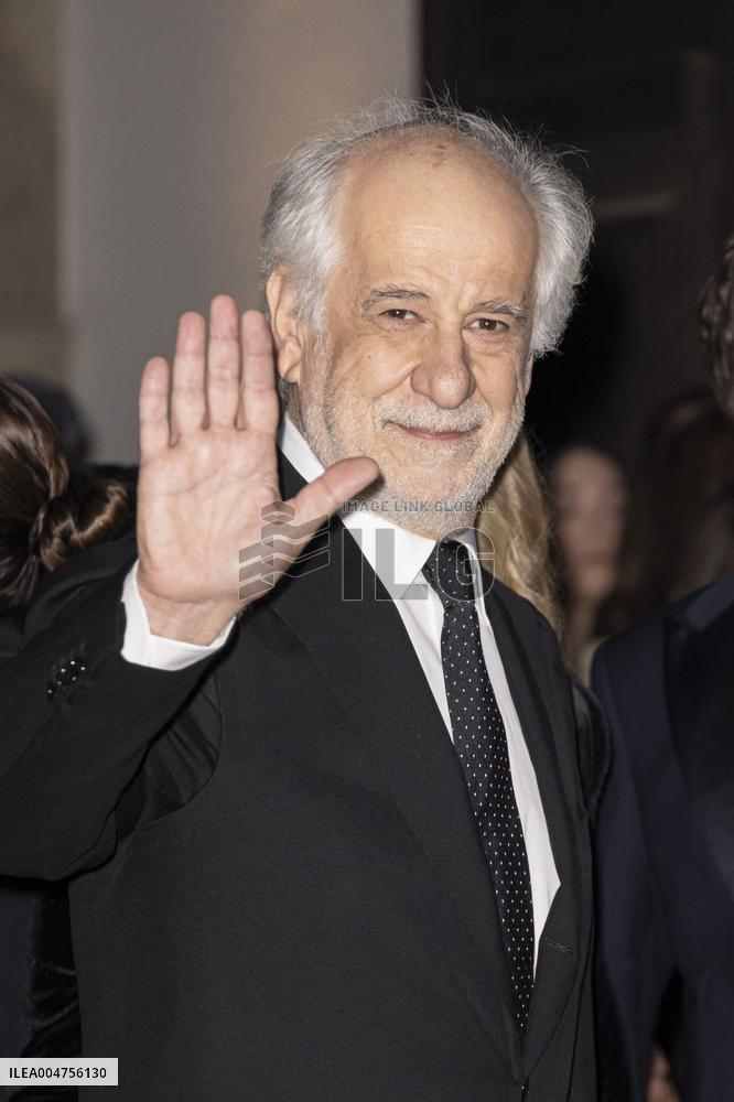 MFW Giorgio Armani arrivals MP