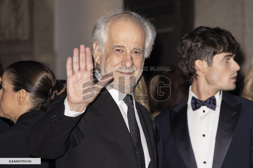 MFW Giorgio Armani arrivals MP