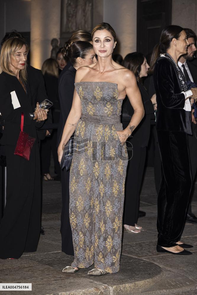 MFW Giorgio Armani arrivals MP