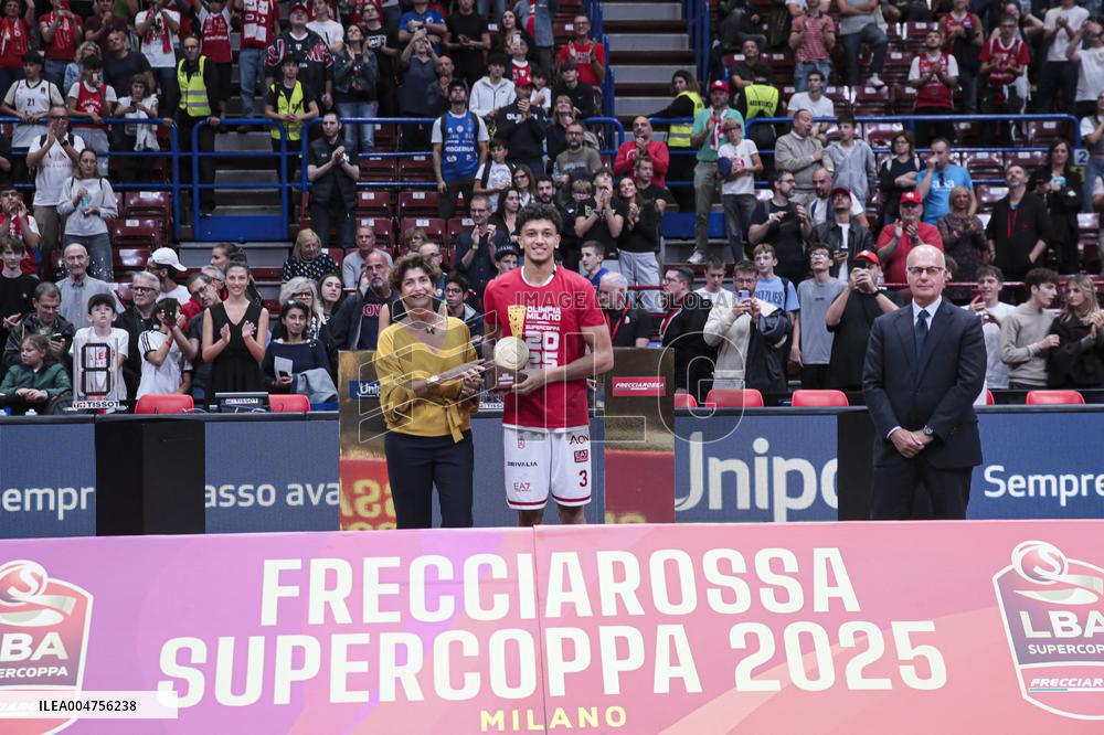 BASKET - Supercoppa Italiana - Final - Germani Brescia vs EA7 Emporio Armani Milano