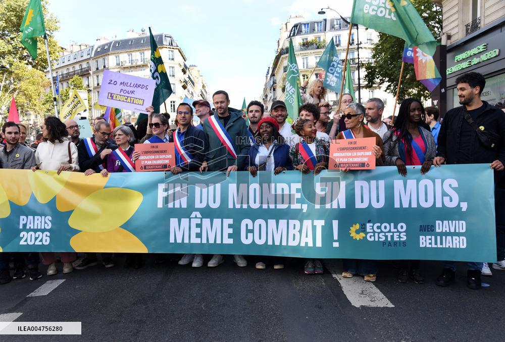 Resistance March For Climate, Justice, Freedoms - Paris