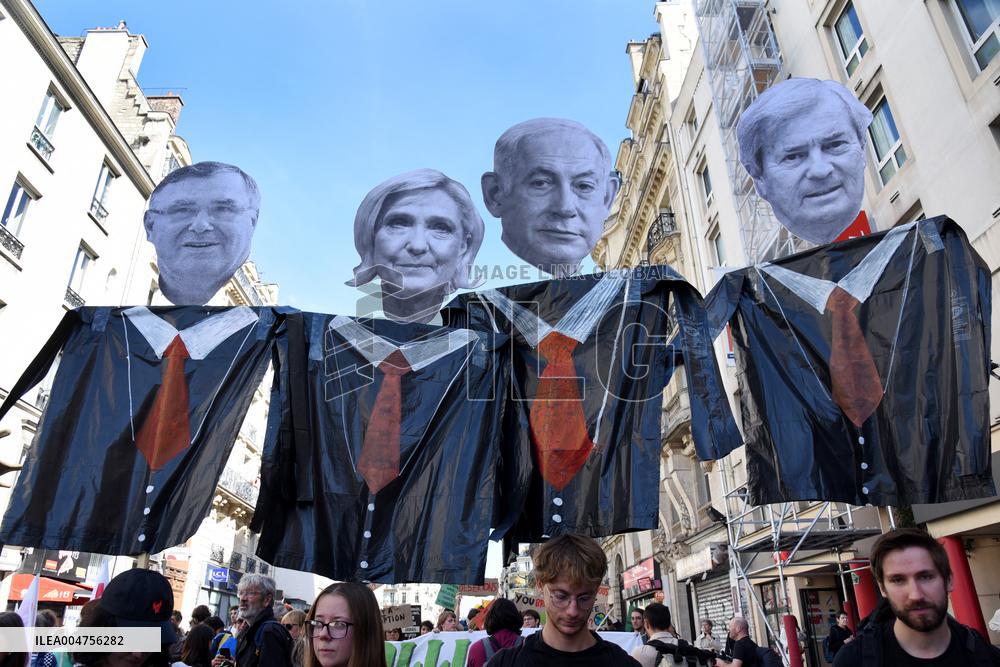 Resistance March For Climate, Justice, Freedoms - Paris