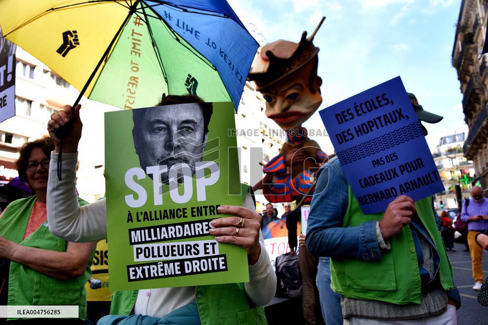 Resistance March For Climate, Justice, Freedoms - Paris