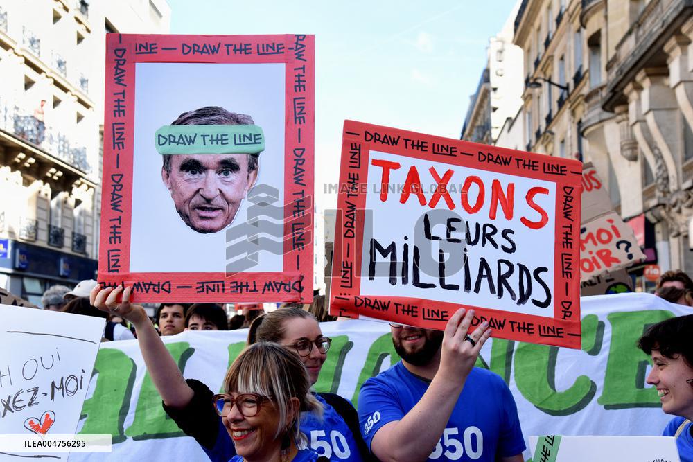 Resistance March For Climate, Justice, Freedoms - Paris