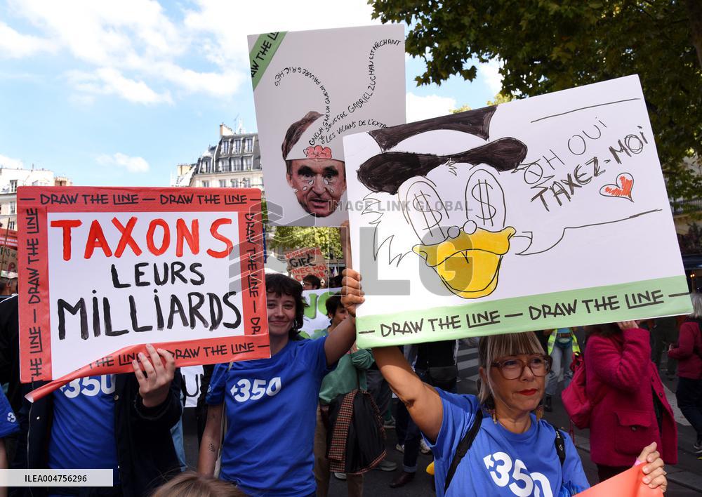 Resistance March For Climate, Justice, Freedoms - Paris