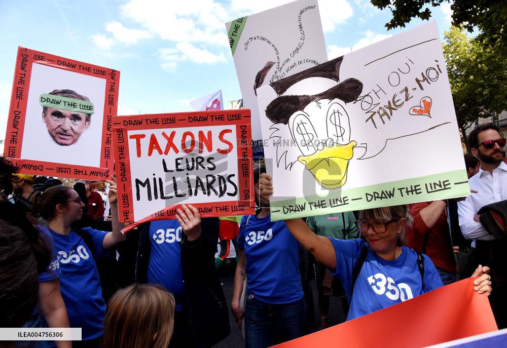 Resistance March For Climate, Justice, Freedoms - Paris