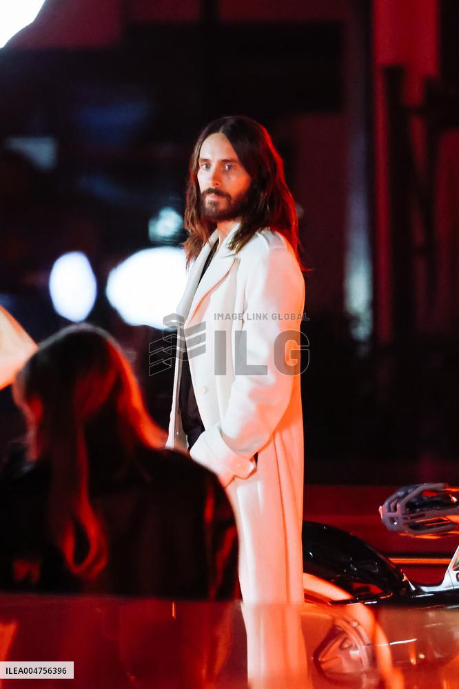 Jared Leto At Tron: Ares Filming Location - Milan