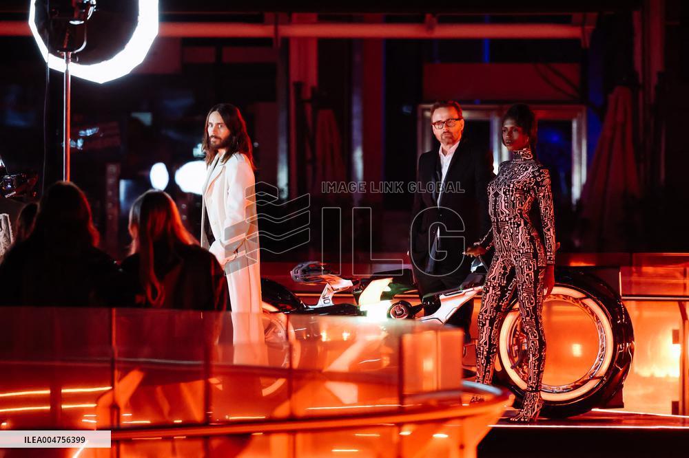 Jared Leto At Tron: Ares Filming Location - Milan