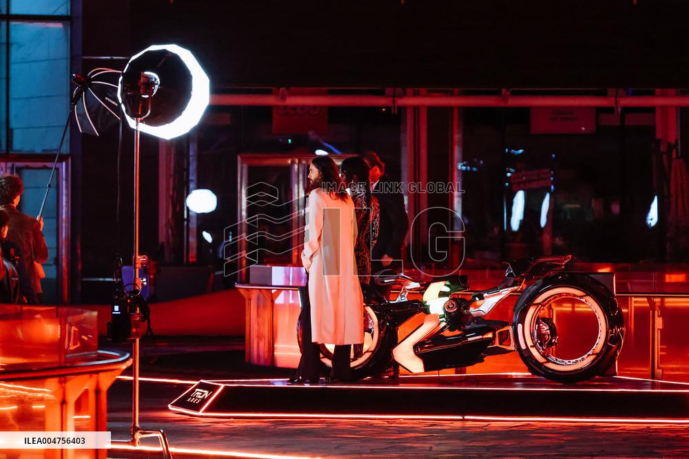Jared Leto At Tron: Ares Filming Location - Milan