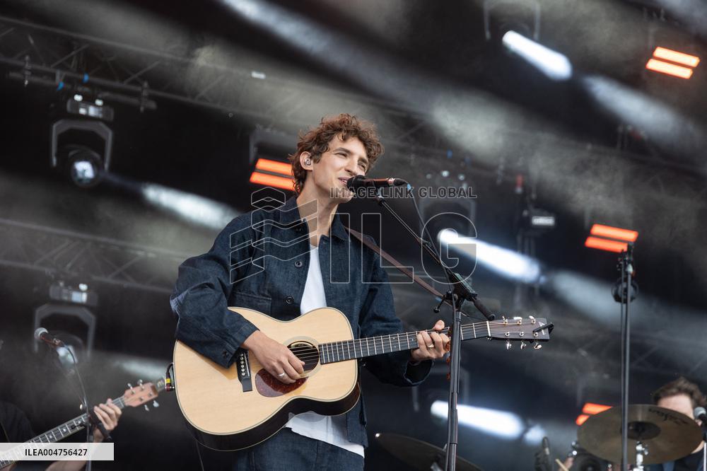 Aliocha Schneider Performs At Fete De L‘Humanite - Bretigny Sur Orge