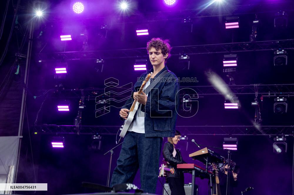 Aliocha Schneider Performs At Fete De L‘Humanite - Bretigny Sur Orge