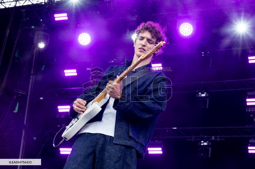 Aliocha Schneider Performs At Fete De L‘Humanite - Bretigny Sur Orge