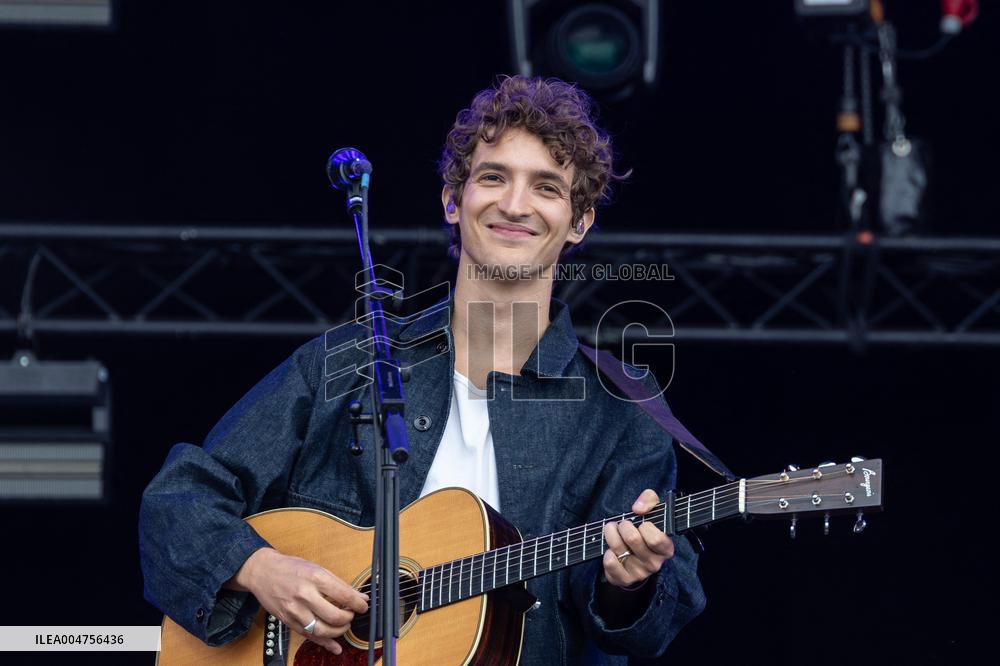 Aliocha Schneider Performs At Fete De L‘Humanite - Bretigny Sur Orge