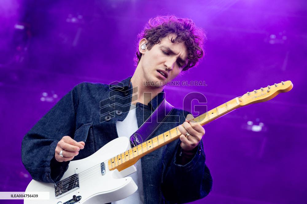 Aliocha Schneider Performs At Fete De L‘Humanite - Bretigny Sur Orge