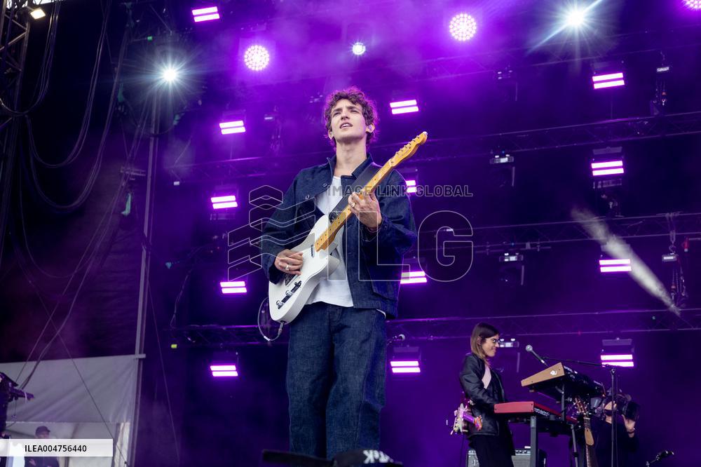 Aliocha Schneider Performs At Fete De L‘Humanite - Bretigny Sur Orge