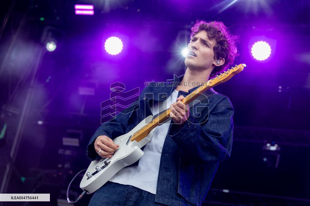 Aliocha Schneider Performs At Fete De L‘Humanite - Bretigny Sur Orge