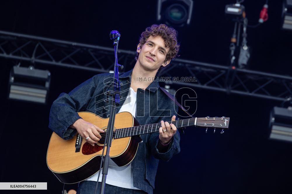 Aliocha Schneider Performs At Fete De L‘Humanite - Bretigny Sur Orge