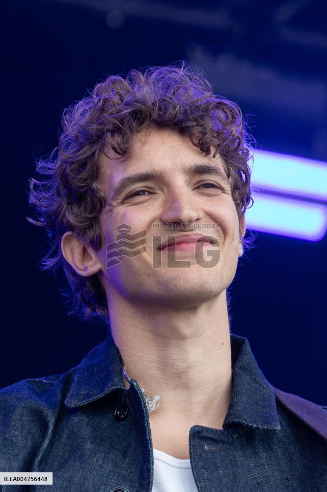 Aliocha Schneider Performs At Fete De L‘Humanite - Bretigny Sur Orge