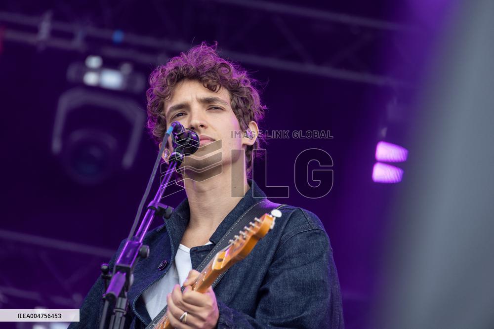 Aliocha Schneider Performs At Fete De L‘Humanite - Bretigny Sur Orge