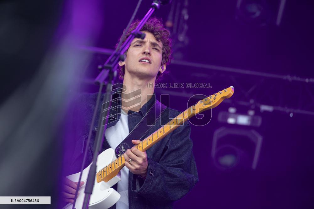 Aliocha Schneider Performs At Fete De L‘Humanite - Bretigny Sur Orge